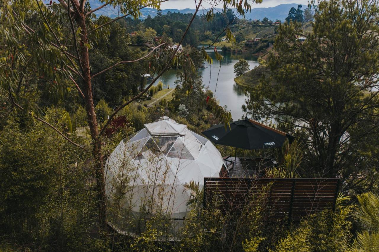 Domus Glamping Guatape Guatapé Exterior foto