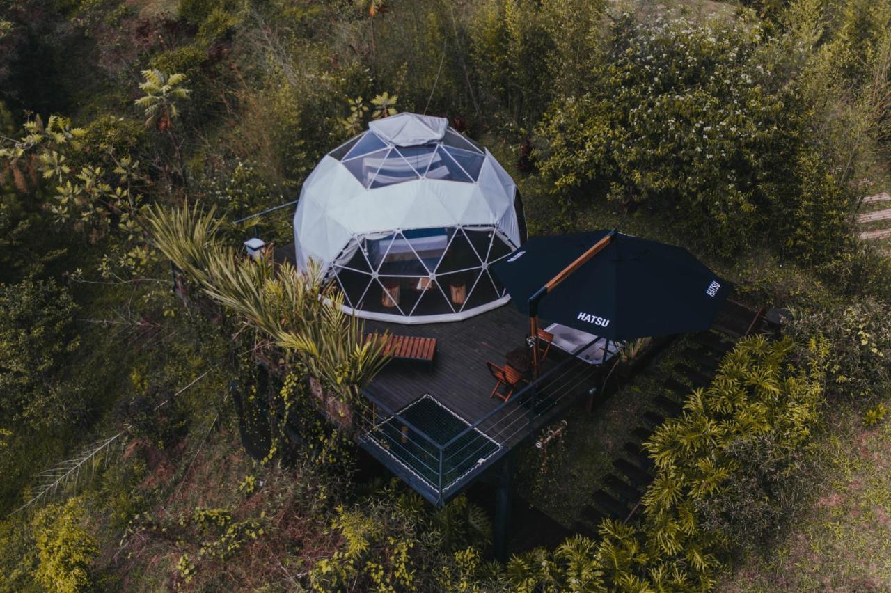 Domus Glamping Guatape Guatapé Exterior foto