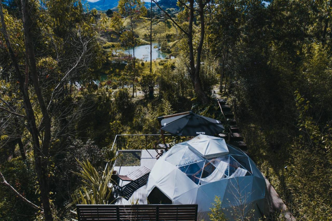 Domus Glamping Guatape Guatapé Exterior foto