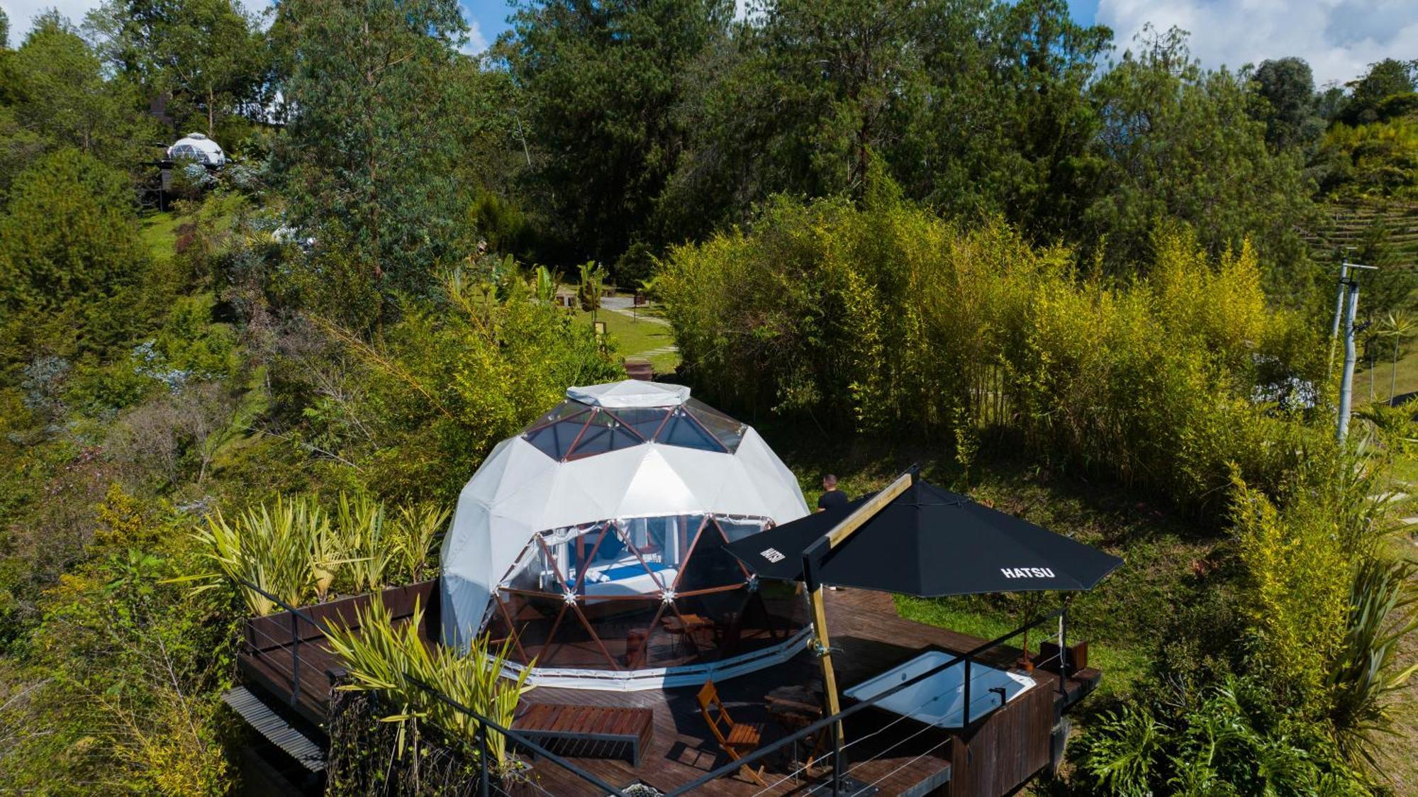 Domus Glamping Guatape Guatapé Exterior foto