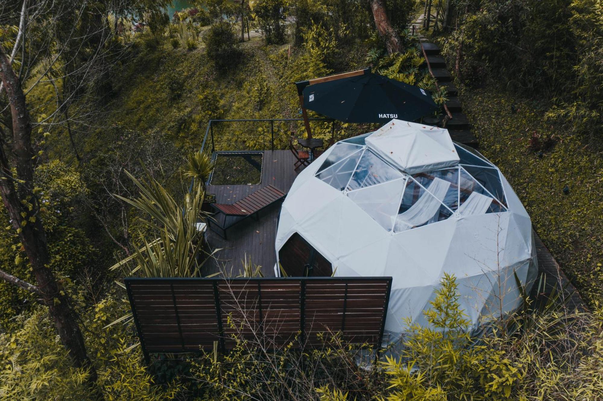 Domus Glamping Guatape Guatapé Exterior foto