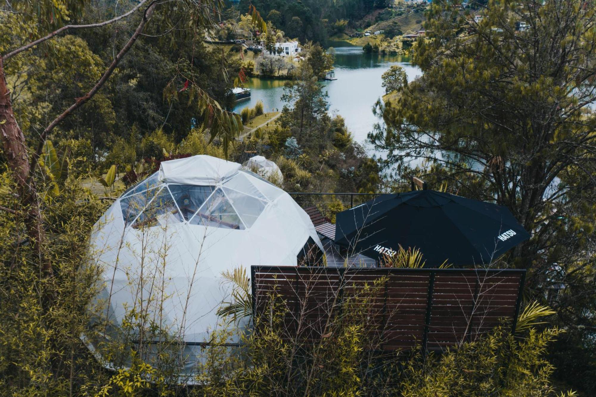 Domus Glamping Guatape Guatapé Exterior foto